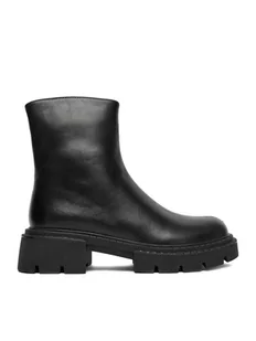 Badura Botki C-ANAHI-MX01415-2 Czarny - Botki damskie - miniaturka - grafika 1
