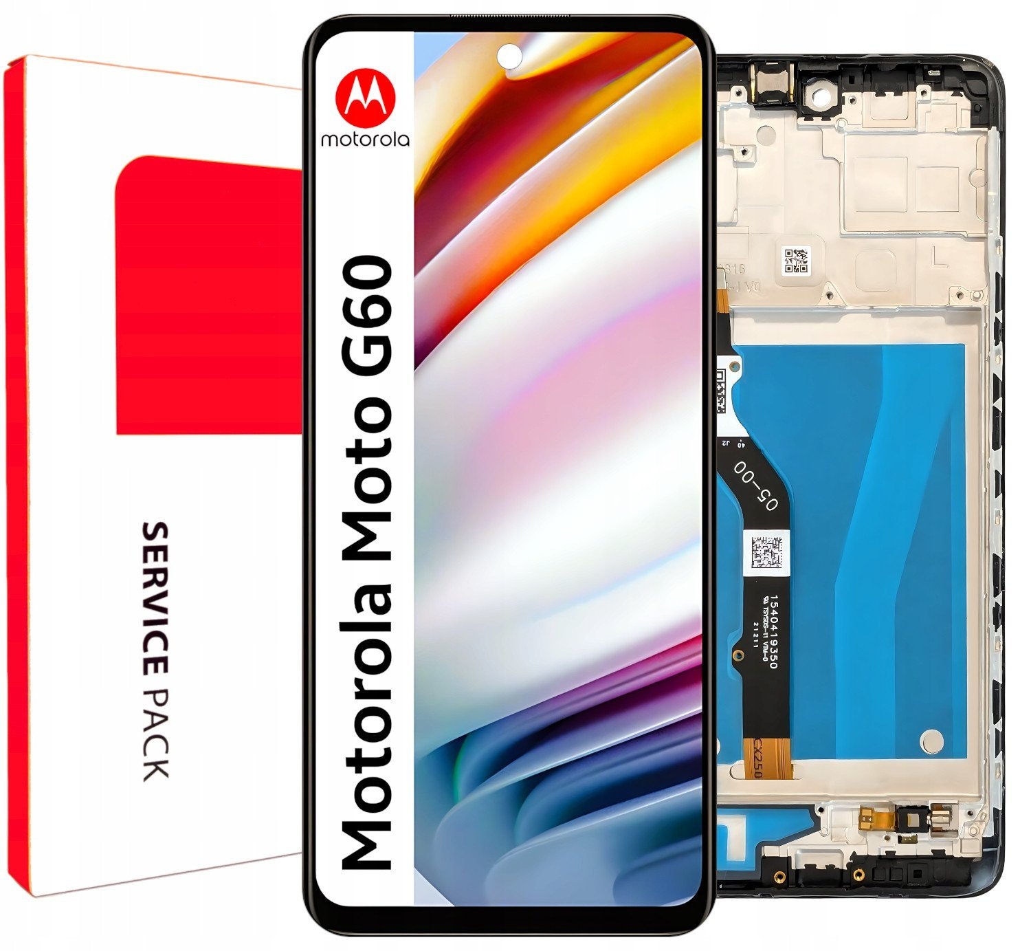 Wyświetlacz do Moto Motorola G60 Ekran LCD Ramka Oryginał Zila PANB0001IN 5904858381128