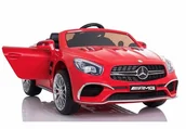 Pojazdy elektryczne dla dzieci - Import LEANToys Auto na Akumulator Mercedes SL65 Czerwony LCD 2340 - miniaturka - grafika 1