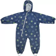 Komplety dla niemowląt - LittleLife Kombinezon przeciwdeszczowy z podszewką all in one - stars 12-18m - miniaturka - grafika 1