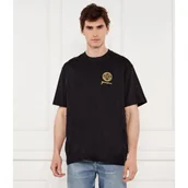 Koszulki męskie - Guess Jeans T-shirt EMBROIDE | Oversize fit - miniaturka - grafika 1
