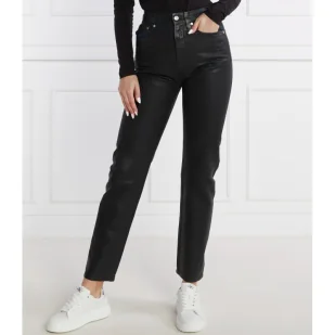CALVIN KLEIN JEANS Jeansy AUTHENTIC | Straight fit - Spodnie damskie - miniaturka - grafika 1