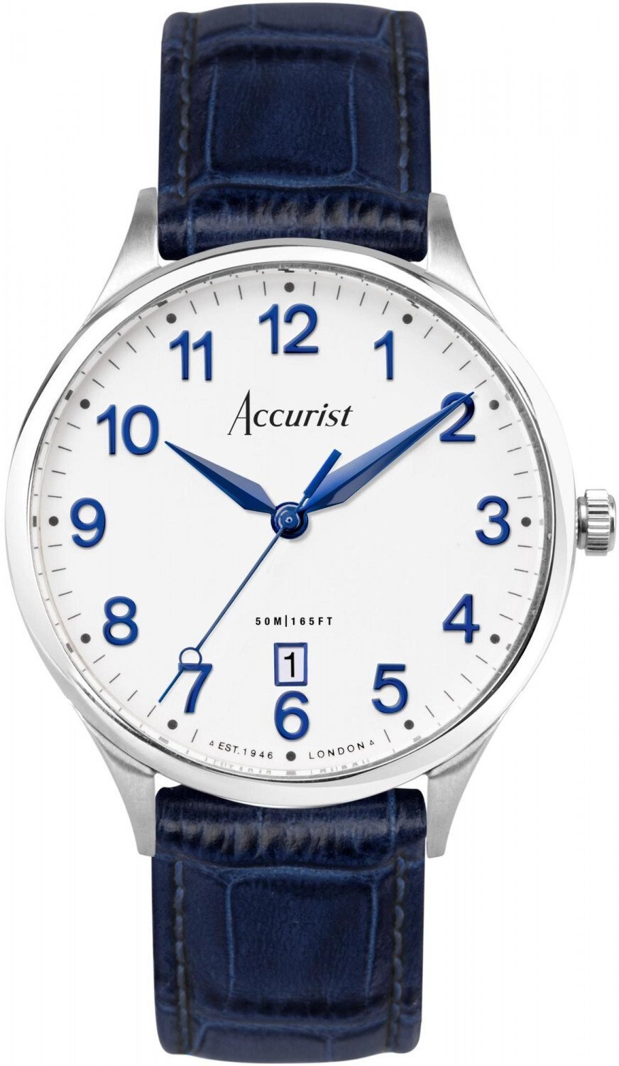 Zegarek Festina Zegarek męski Accurist 73000 niebieski