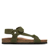 Buty dla chłopców - Sandały Lasocki Young AIR CI12-AIR-03 Khaki - miniaturka - grafika 1