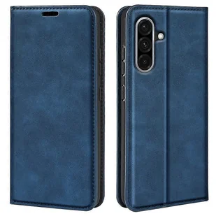 Dla Samsung Galaxy A36 5G / A56 5G Etui Skórzany portfel Skin-Touch Pokrowiec na telefon - niebieski Wielobarwny Blue - Portfele - miniaturka - grafika 1