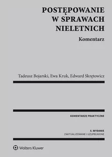 Postępowanie w sprawach nieletnich. Komentarz - E-booki - prawo - miniaturka - grafika 1