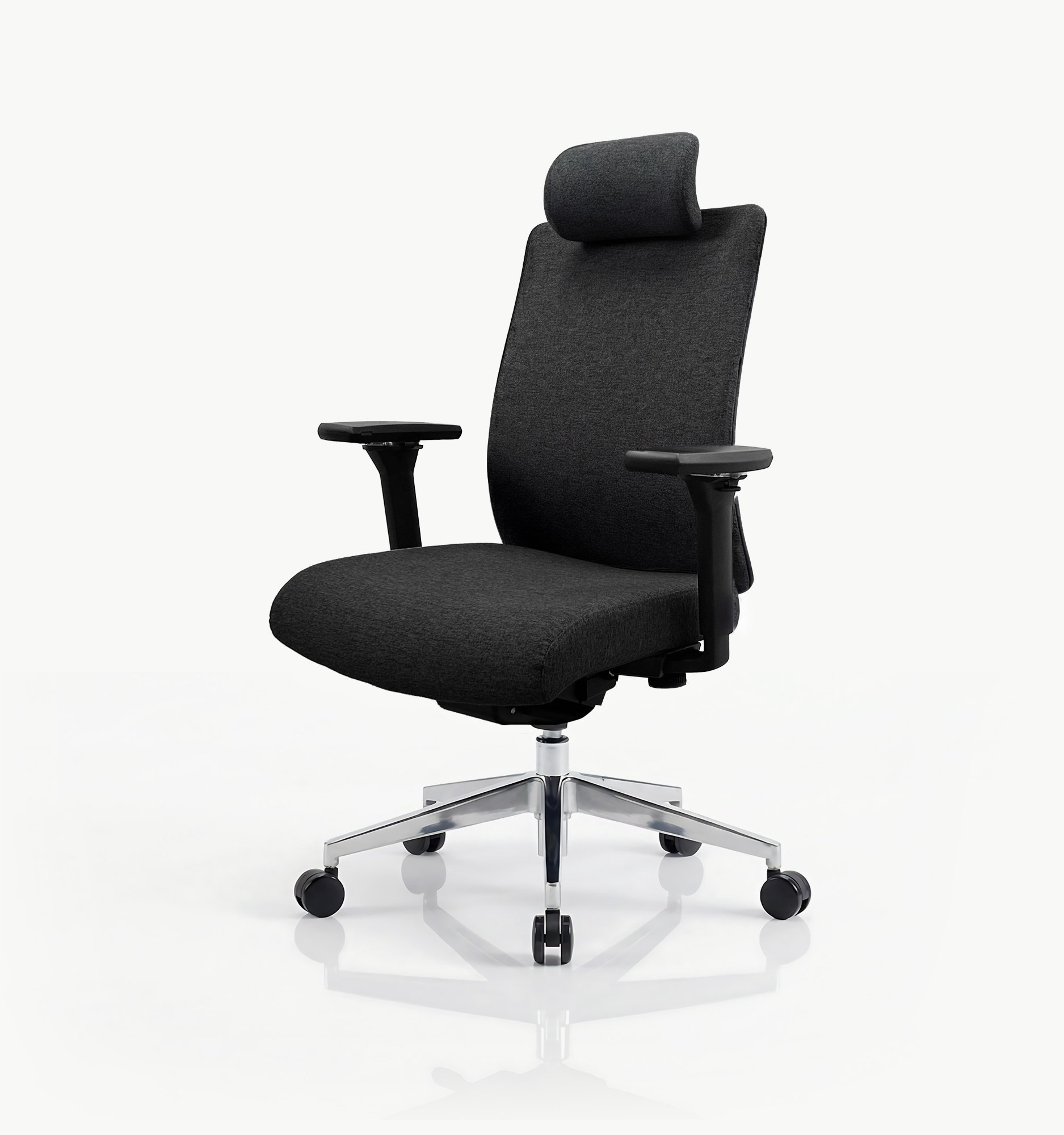 JAN NOWAK Fotel biurowy ergonomiczny czarny VECTOR