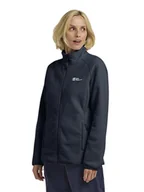 Kurtki damskie - Jack Wolfskin Kurtka polarowa "Moonrise" w kolorze granatowym - miniaturka - grafika 1