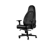 Fotele gamingowe - Noblechairs ICON Gaming Czarny (NBL-ICN-PU-BLA) - miniaturka - grafika 1