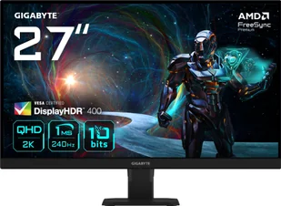 GIGABYTE GS27QXA LED 27" QHD Czarny - Monitory - miniaturka - grafika 1