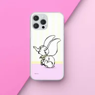 Etui i futerały do telefonów - Etui Dumbo 009 Disney Nadruk pełny Biały Producent: Xiaomi, Model: REDMI NOTE 12 4G - miniaturka - grafika 1
