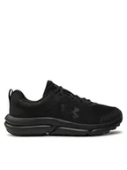 Buty sportowe męskie - Under Armour Buty UA Charged Assert 10 3026175-004 Czarny - miniaturka - grafika 1