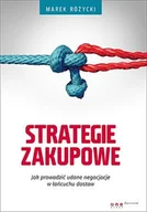 E-booki - poradniki - Strategie zakupowe. Jak prowadzić udane negocjacje w łańcuchu dostaw - miniaturka - grafika 1