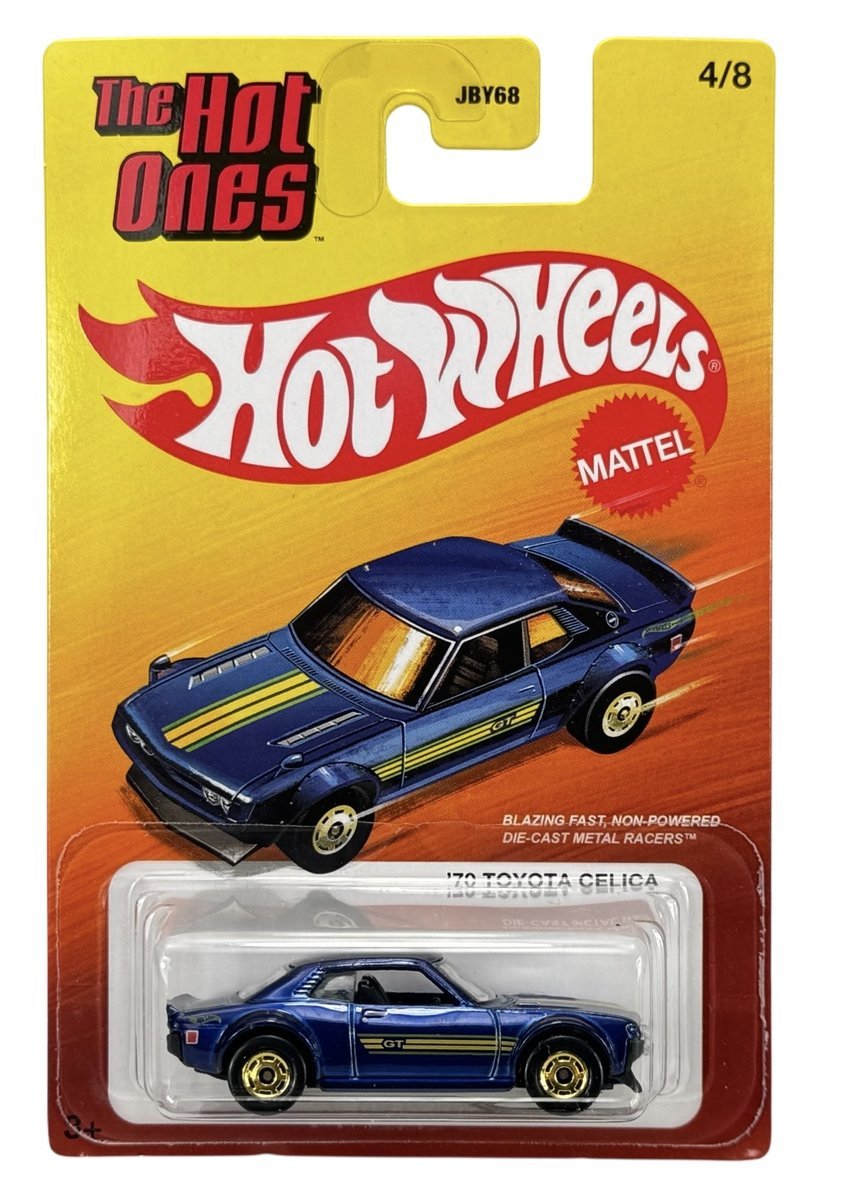 HOT WHEELS '70 TOYOTA CELICA THE HOT ONES 4/8 JBY72