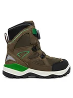 Buty dla chłopców - ECCO Śniegowce Snow Mountain 710332 Zielony - miniaturka - grafika 1