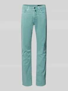 Chinosy o kroju tapered fit z 5 kieszeniami model ‘Lyon’ - Spodnie męskie - miniaturka - grafika 1