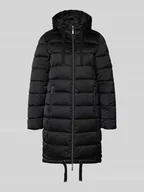 Płaszcze damskie - Płaszcz pikowany z kapturem - miniaturka - grafika 1