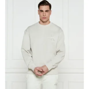 CALVIN KLEIN JEANS Bluza Regular Fit - Bluzy męskie - miniaturka - grafika 1