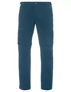 VAUDE VAUDE Spodnie męskie Men's Farley Stretch T-zip II zielony cedrowy 58-Long 04575 - Spodnie męskie - miniaturka - grafika 1