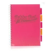 Szkolne artykuły papiernicze - Pukka Pad Kołozeszyt A4/100k kratka oprawa twarda Prze Blu Ro - miniaturka - grafika 1