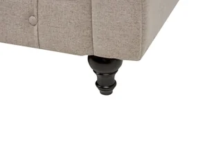 Sofa 3-osobowa szarobeżowa CHESTERFIELD - Sofy i kanapy - miniaturka - grafika 10