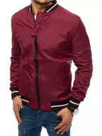 Kurtki męskie - Kurtka męska przejściowa bordowa Dstreet TX3681-XXL - miniaturka - grafika 1