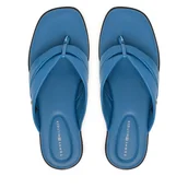 Klapki i japonki damskie - Japonki Tommy Hilfiger FW0FW09216 Niebieski - miniaturka - grafika 1