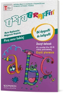 Operon Ortograffiti. Od dysgrafii do kaligrafii 4 i 6, zeszyt ćwiczeń - Marta Bogdanowicz, Małgorzata Różyńska - Podręczniki dla szkół podstawowych - miniaturka - grafika 1