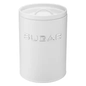 Pojemniki kuchenne - Pojemnik metalowy ALEX SUGAR biały - miniaturka - grafika 1