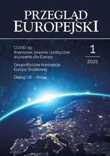 Przegląd Europejski 12021 - Czasopisma - miniaturka - grafika 1