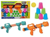 Zabawki militarne - Karabin na piłeczki, z zestawem kubeczków... - miniaturka - grafika 1