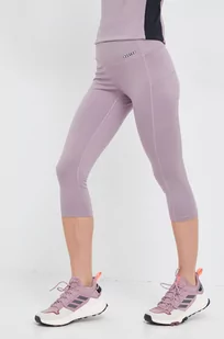 Burton legginsy funkcyjne damskie kolor różowy - Spodnie sportowe damskie - miniaturka - grafika 1