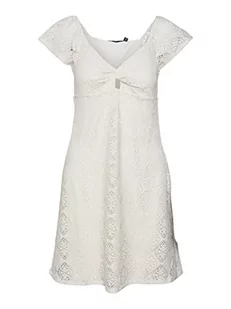 VERO MODA Women's VMMAYA SS Short Dress JRS, sukienka, brązowa, L, brzoza, L - Sukienki - miniaturka - grafika 1