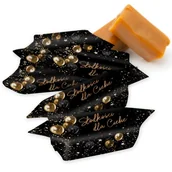 Cukierki - KRÓWKI podziękowanie dla gości upominek na urodziny czarno-złote Balloons 1kg 65szt - miniaturka - grafika 1