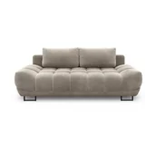 Sofy i kanapy - Beżowa 3-osobowa sofa rozkładana Windsor & Co Sofas Cumulus - miniaturka - grafika 1
