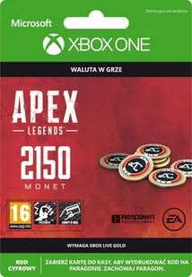 Microsoft Xbox Apex Legends - 2150 monet - Kody i doładowania cyfrowe - miniaturka - grafika 1