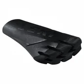 Kije trekkingowe - Leki Powergrip Pad gumowe nakładki do nordic walking oraz tail running, czarny, jeden rozmiar 882420103 - miniaturka - grafika 1