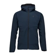 Odzież trekkingowa damska - Kurtka softshell męska Black Diamond Element Hoody - miniaturka - grafika 1
