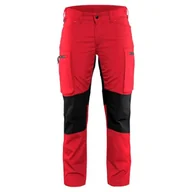 Spodnie damskie - Blakläder 715918455699C50 damskie spodnie stretch rozmiar C50 w kolorze czerwonym/czarnym - miniaturka - grafika 1