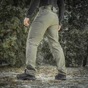 M-Tac - Spodnie Softshell Winter - Oliwkowe - 20306001 - Odzież taktyczna i umundurowanie - miniaturka - grafika 3