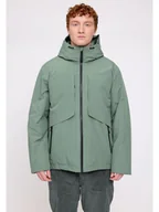 Kurtki i kamizelki sportowe męskie - MAZINE Kurtka funkcyjna w kolorze zielonym - miniaturka - grafika 1