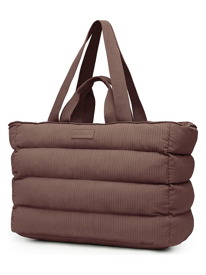 Puccini Torba podróżna w kolorze jasnobrązowym - 42 x 32 x 18 cm