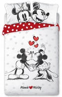 Pościel dla dzieci - Pościel Myszka Minnie I Myszka Mickey 140x200 - miniaturka - grafika 1