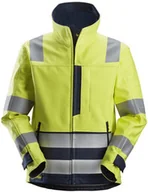 Odzież robocza - 1260 Kurtka Odblaskowa Soft Shell ProtecWork, EN 20471/3 Snickers Workwear - miniaturka - grafika 1