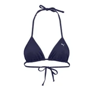 Stroje kąpielowe - Damski trójkątny góra od bikini Puma, granatowy - miniaturka - grafika 1