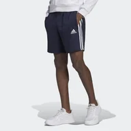 Spodnie sportowe męskie - Szorty Essentials French Terry 3-Stripes Rozmiar S Niebieski - GK9598 - miniaturka - grafika 1