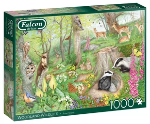 Falcon, puzzle Leśne Zwierzęta - Puzzle - miniaturka - grafika 1