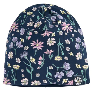 Cool Club, Czapka dziewczęca, granatowa - Czapki dla dzieci - miniaturka - grafika 1