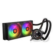 Chłodzenie wodne - KRUX HydroGlance 240 ARGB LCD 2x120mm - miniaturka - grafika 1