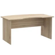 Biurka - Skandynawskie duże biurko bez szuflad dąb sonoma F2-A85 - miniaturka - grafika 1
